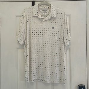 IZOD Golf Shirt w/Tees and Ball Print